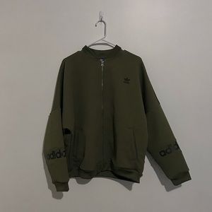Olive Adidas Bomber Jacket